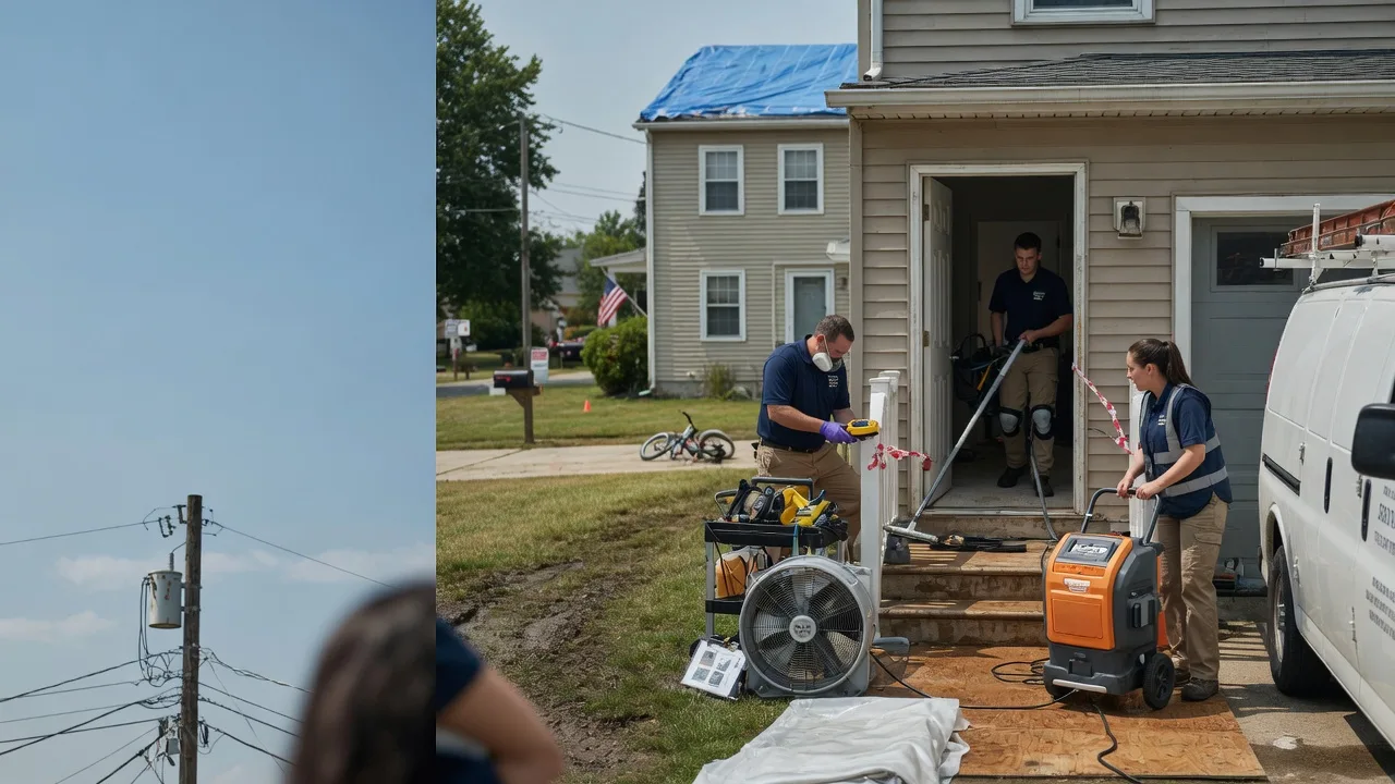 Water Damage Repair in Great Cacapon, WV near me
